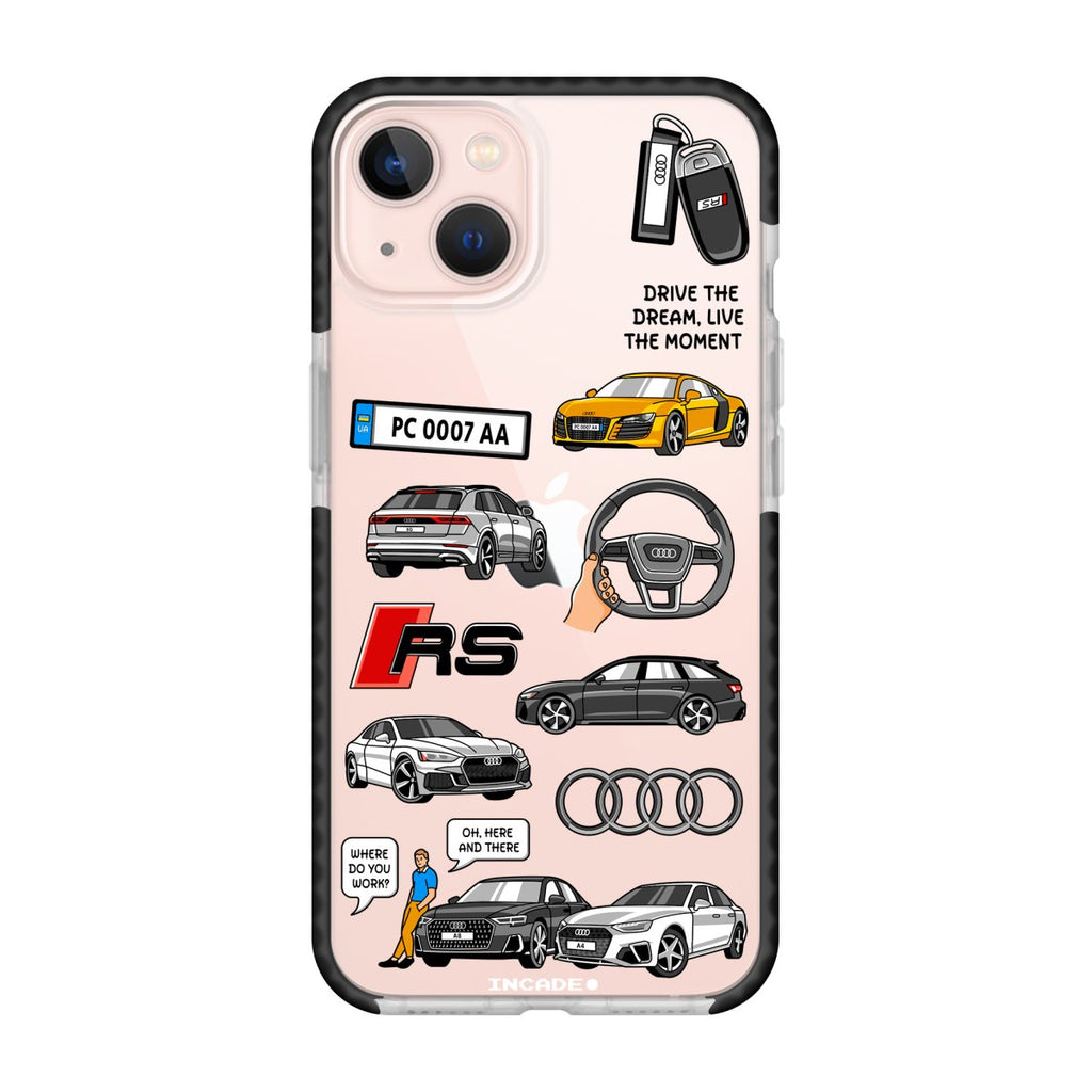 Чохол для iPhone 13 mini AUDI - INCADE