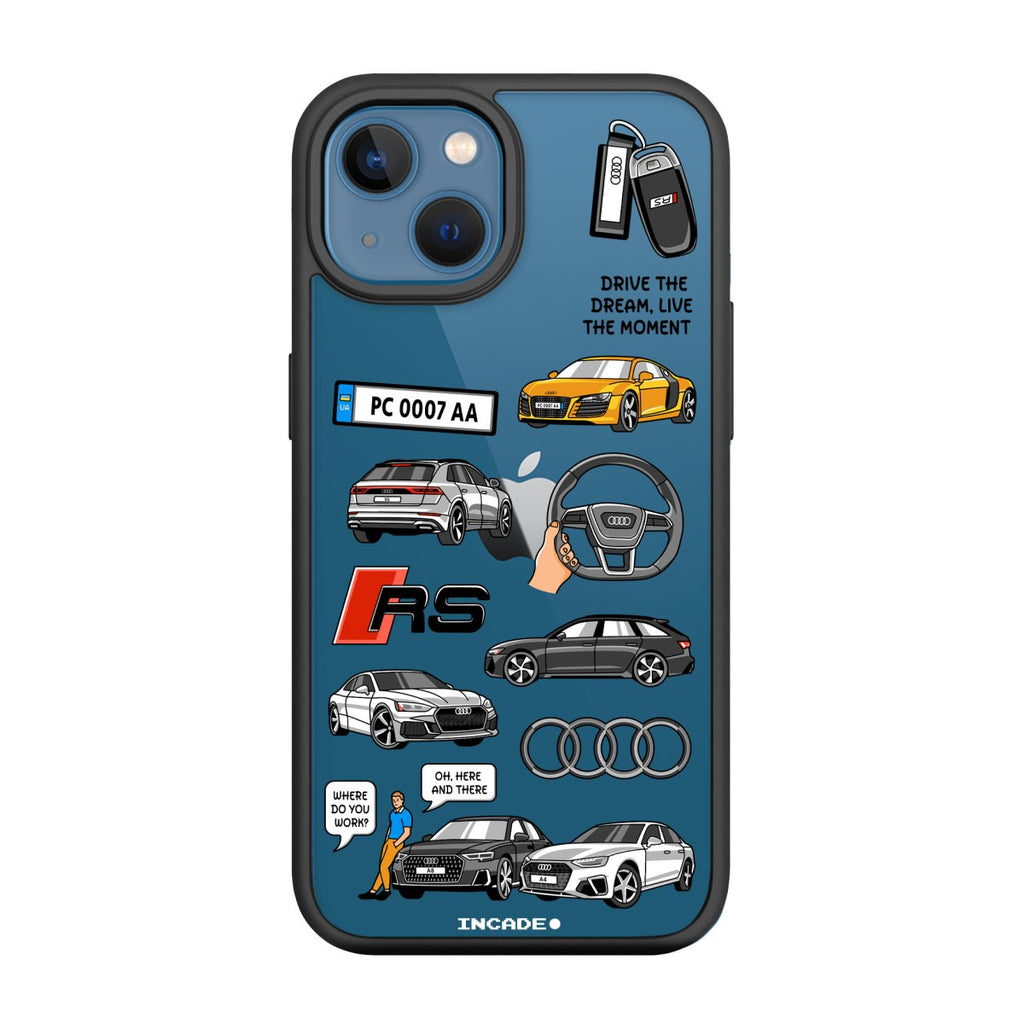 Чохол для iPhone 13 mini AUDI - INCADE