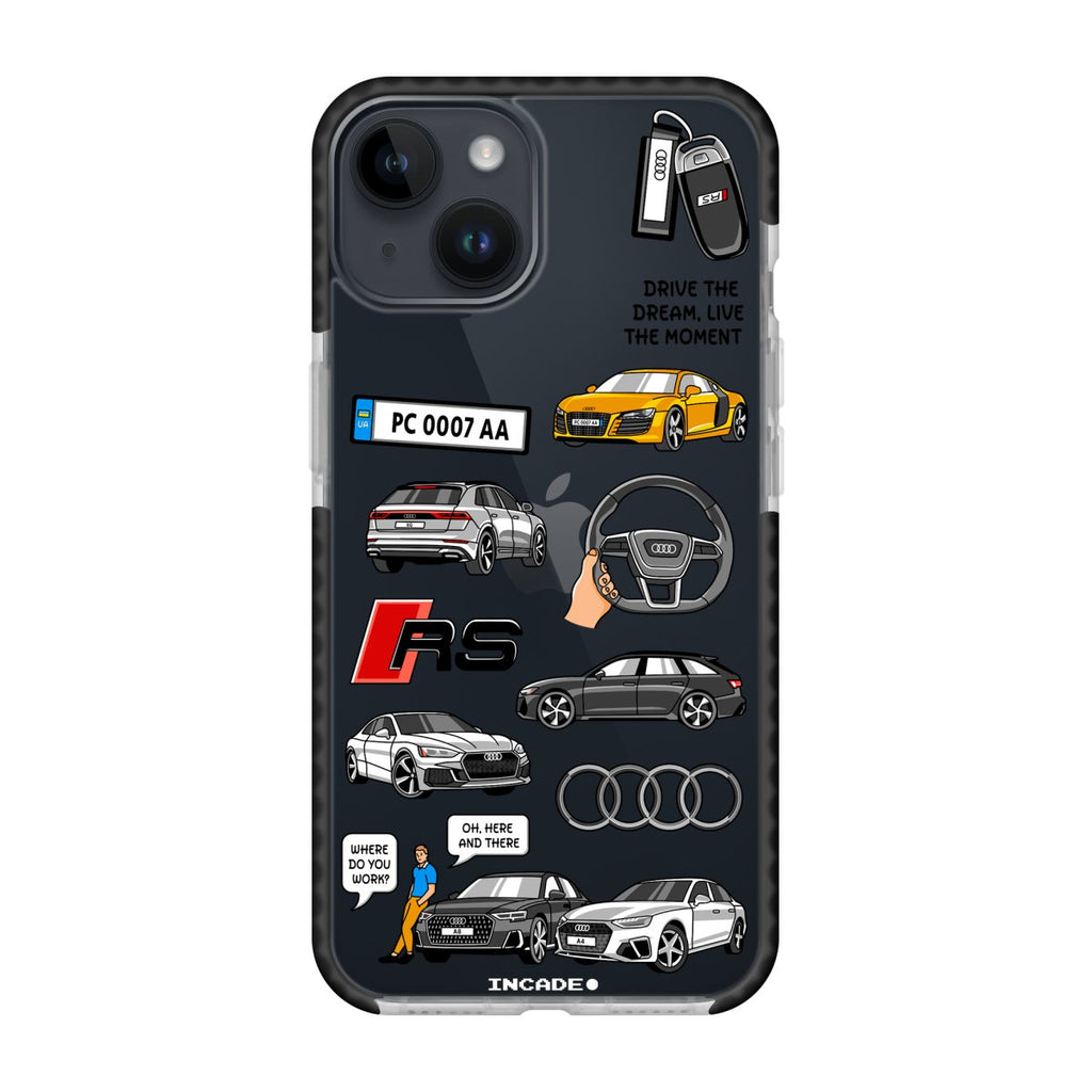 Чохол для iPhone 13 mini AUDI - INCADE