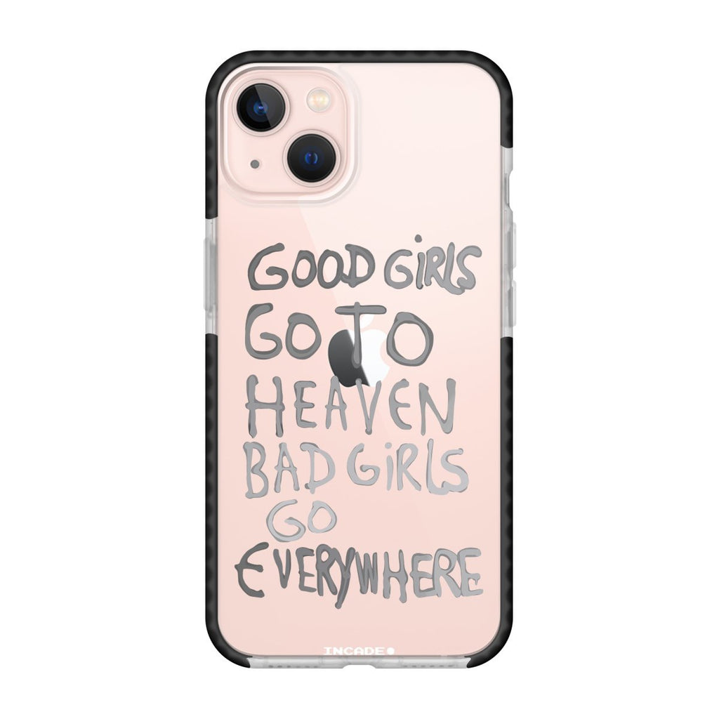 Чохол для iPhone 13 mini bad girl silver - INCADE