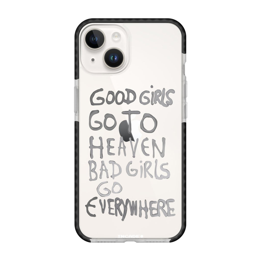 Чохол для iPhone 13 mini bad girl silver - INCADE