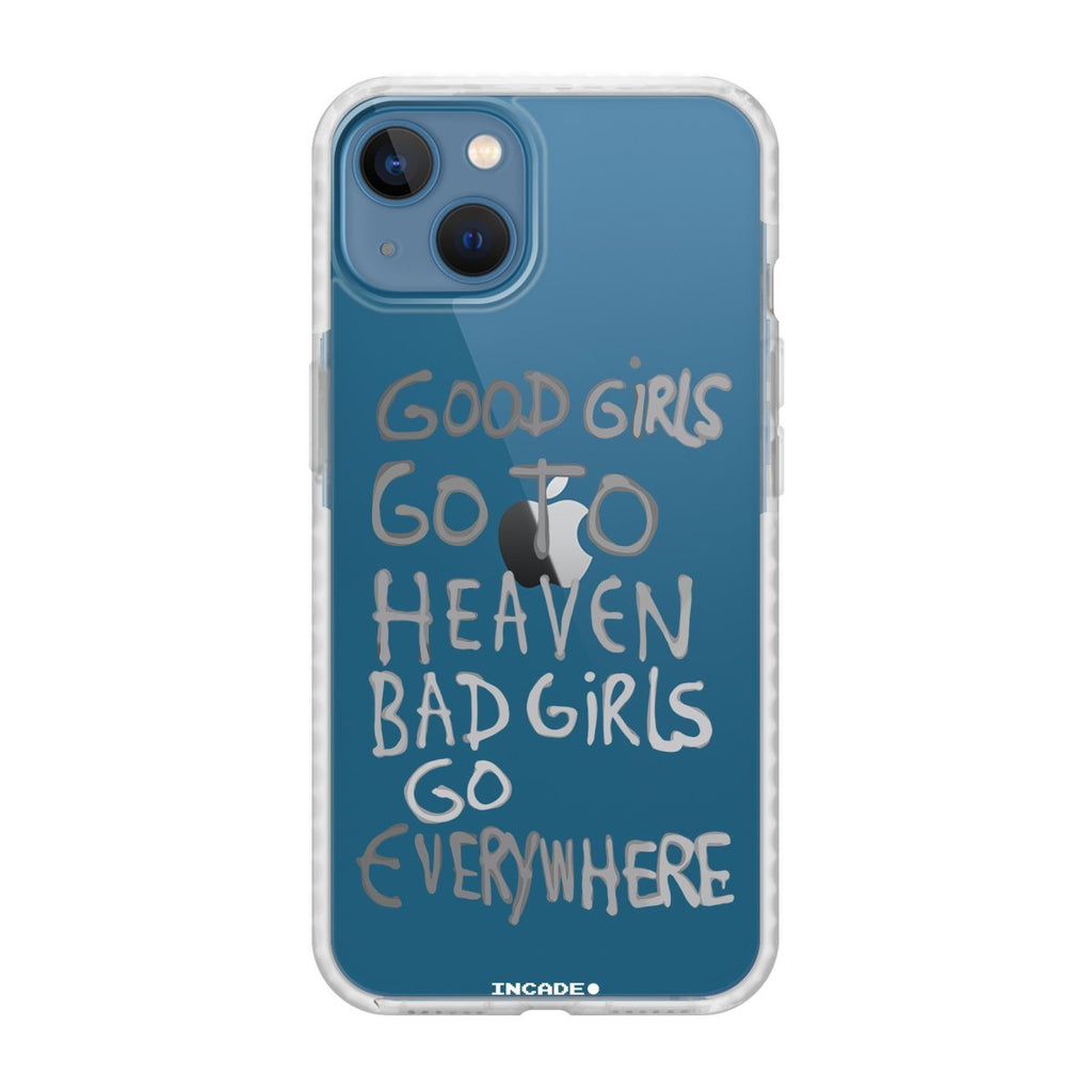 Чохол для iPhone 13 mini bad girl silver - INCADE