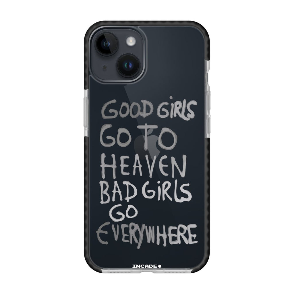 Чохол для iPhone 13 mini bad girl silver - INCADE