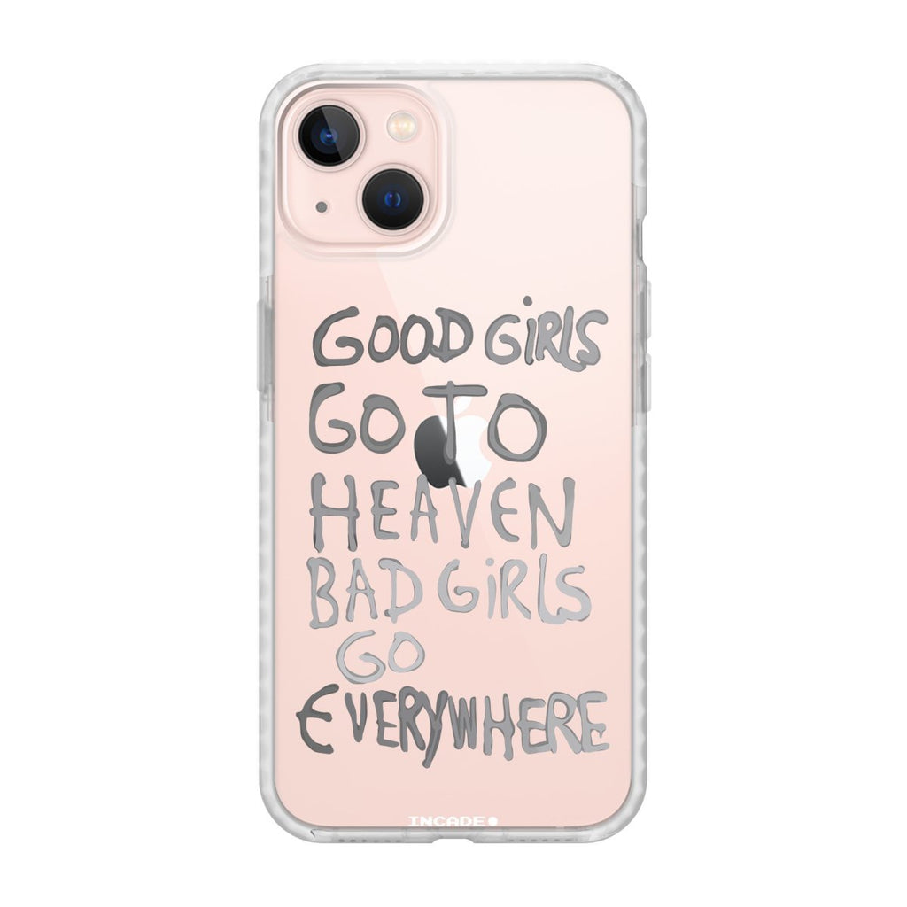 Чохол для iPhone 13 mini bad girl silver - INCADE