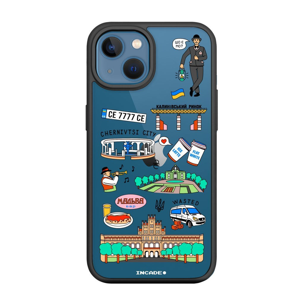 Чохол для iPhone 13 mini CHERNIVTSI - INCADE