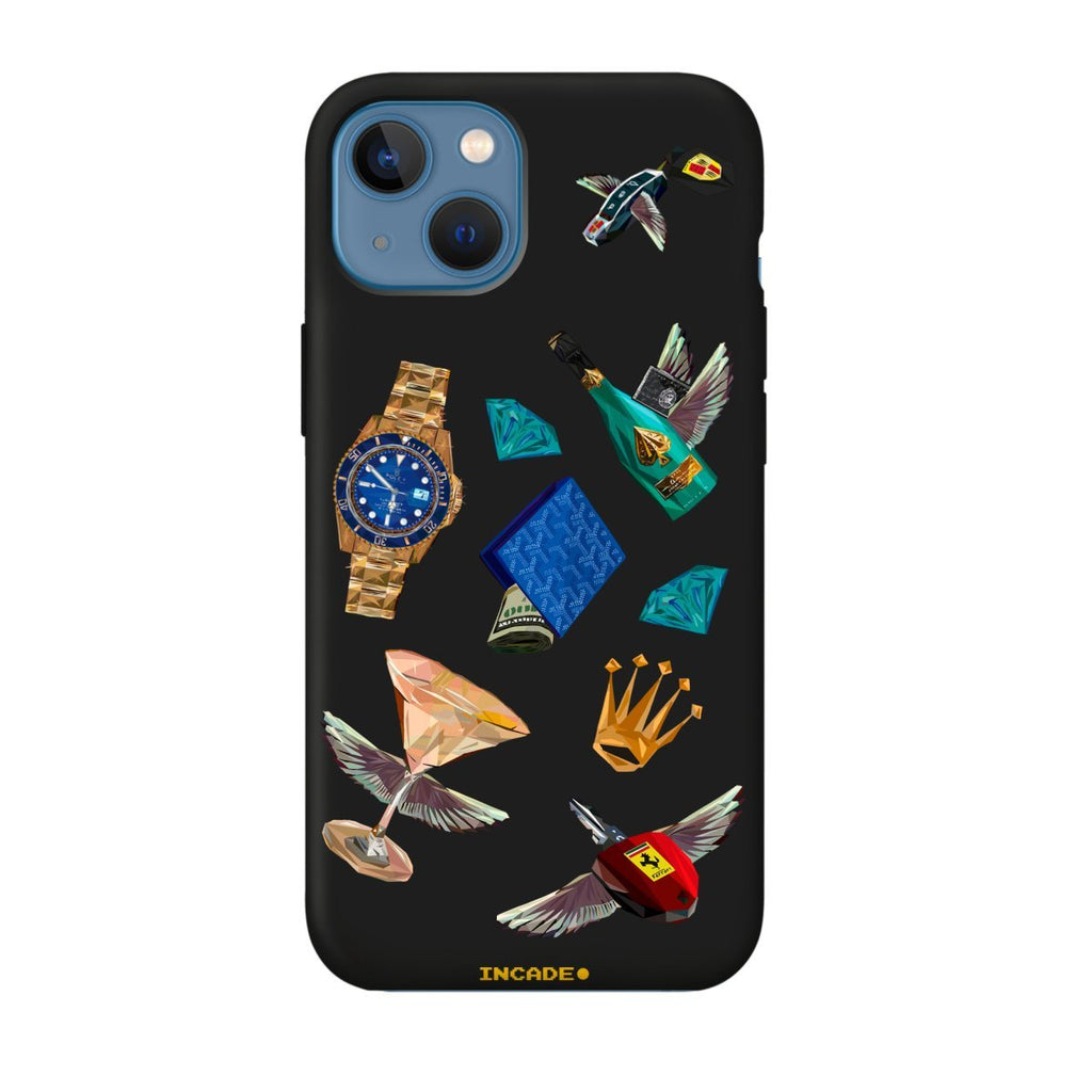 Чохол для iPhone 13 mini Ferrari porsche rolex - INCADE