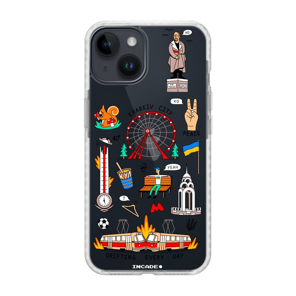Чохол для iPhone 13 mini KHARKIV - INCADE