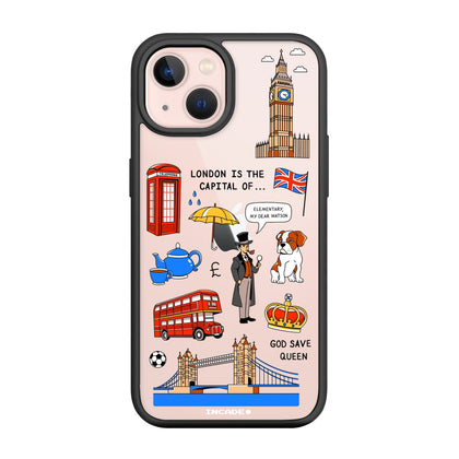 Чохол для iPhone 13 mini з принтом LONDON