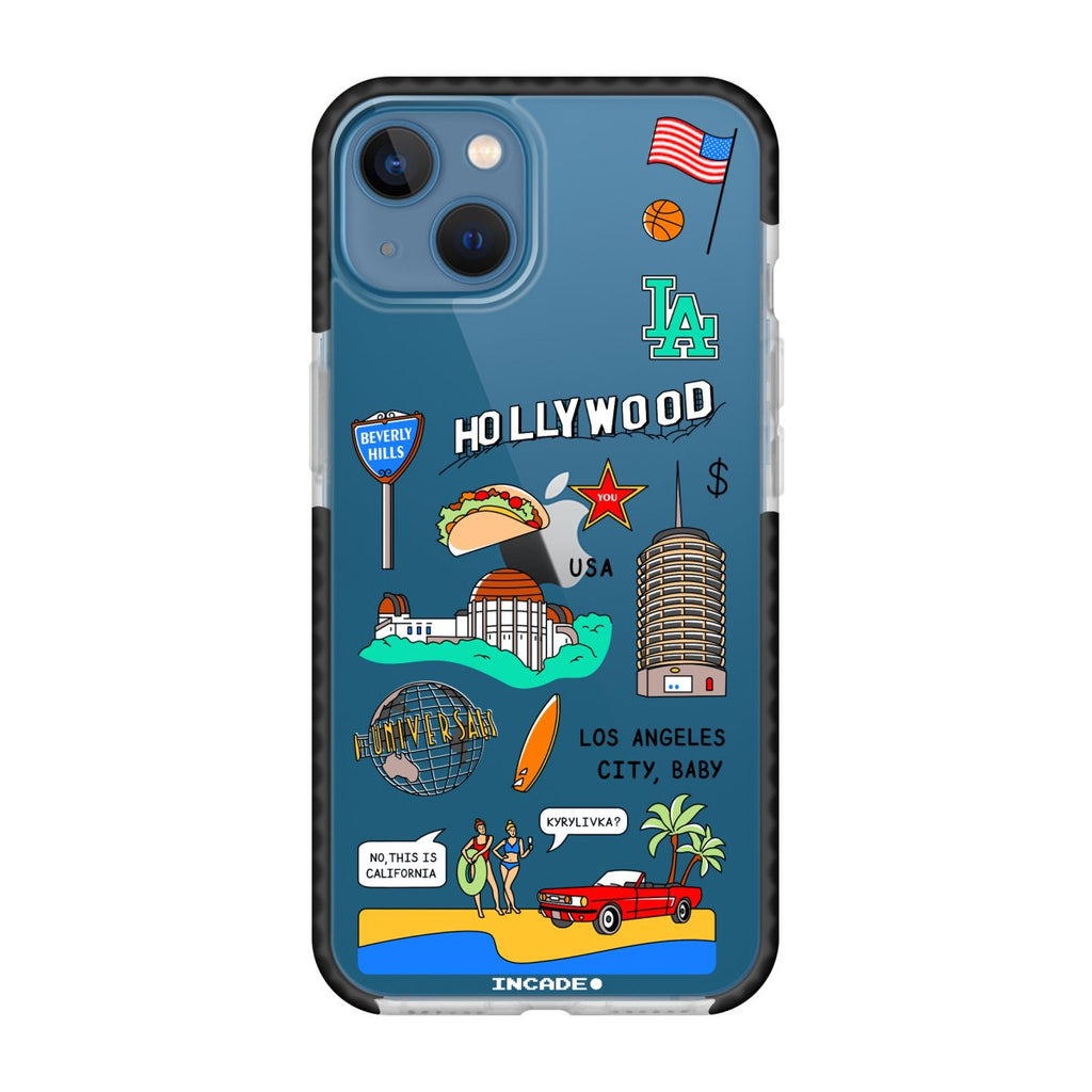 Чохол для iPhone 13 mini LOS ANGELES - INCADE