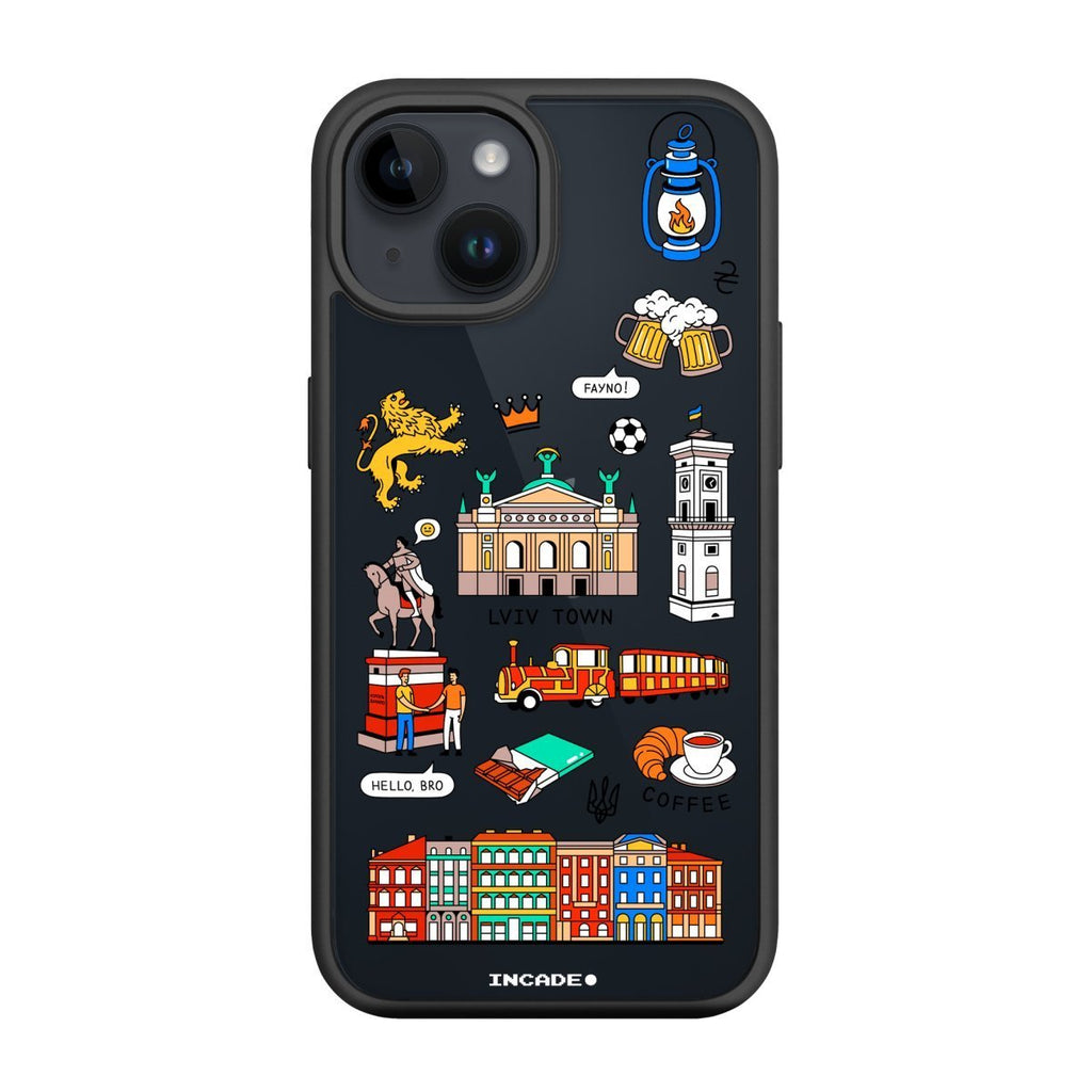 Чохол для iPhone 13 mini з принтом LVIV