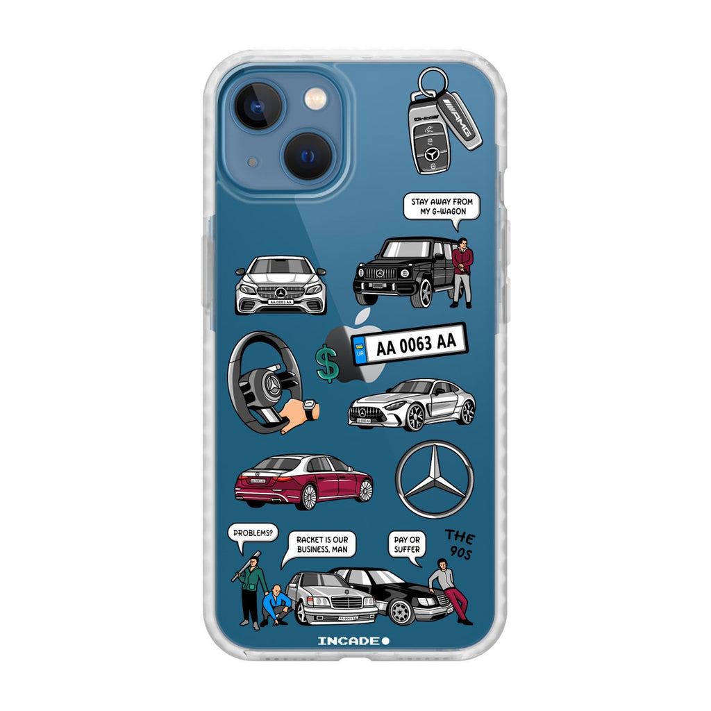Чохол для iPhone 13 mini MERCEDES - INCADE