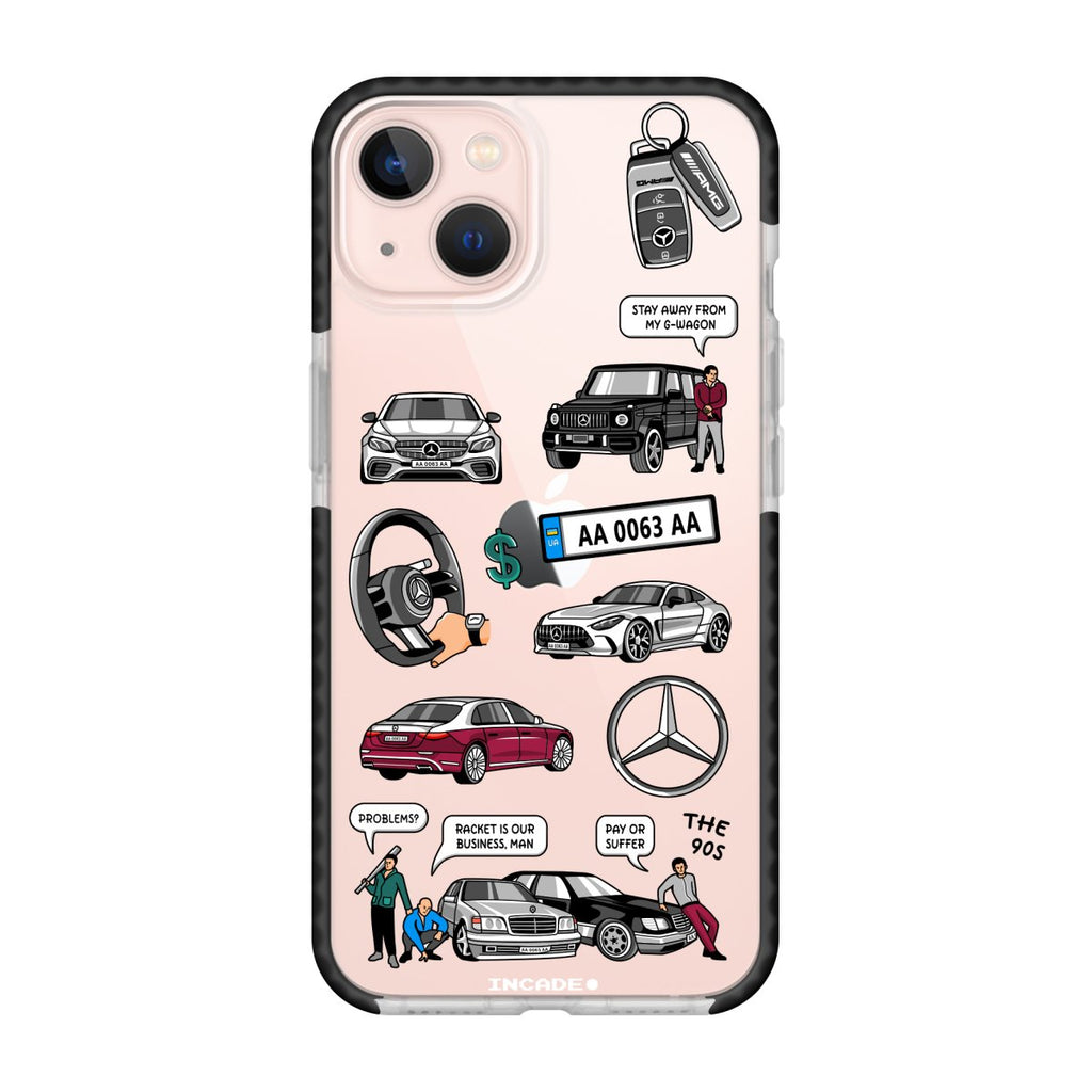Чохол для iPhone 13 mini MERCEDES - INCADE