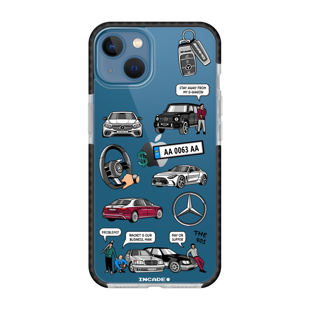 Чохол для iPhone 13 mini MERCEDES - INCADE
