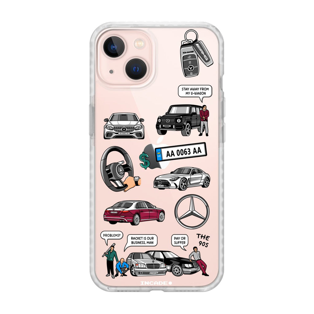 Чохол для iPhone 13 mini MERCEDES - INCADE