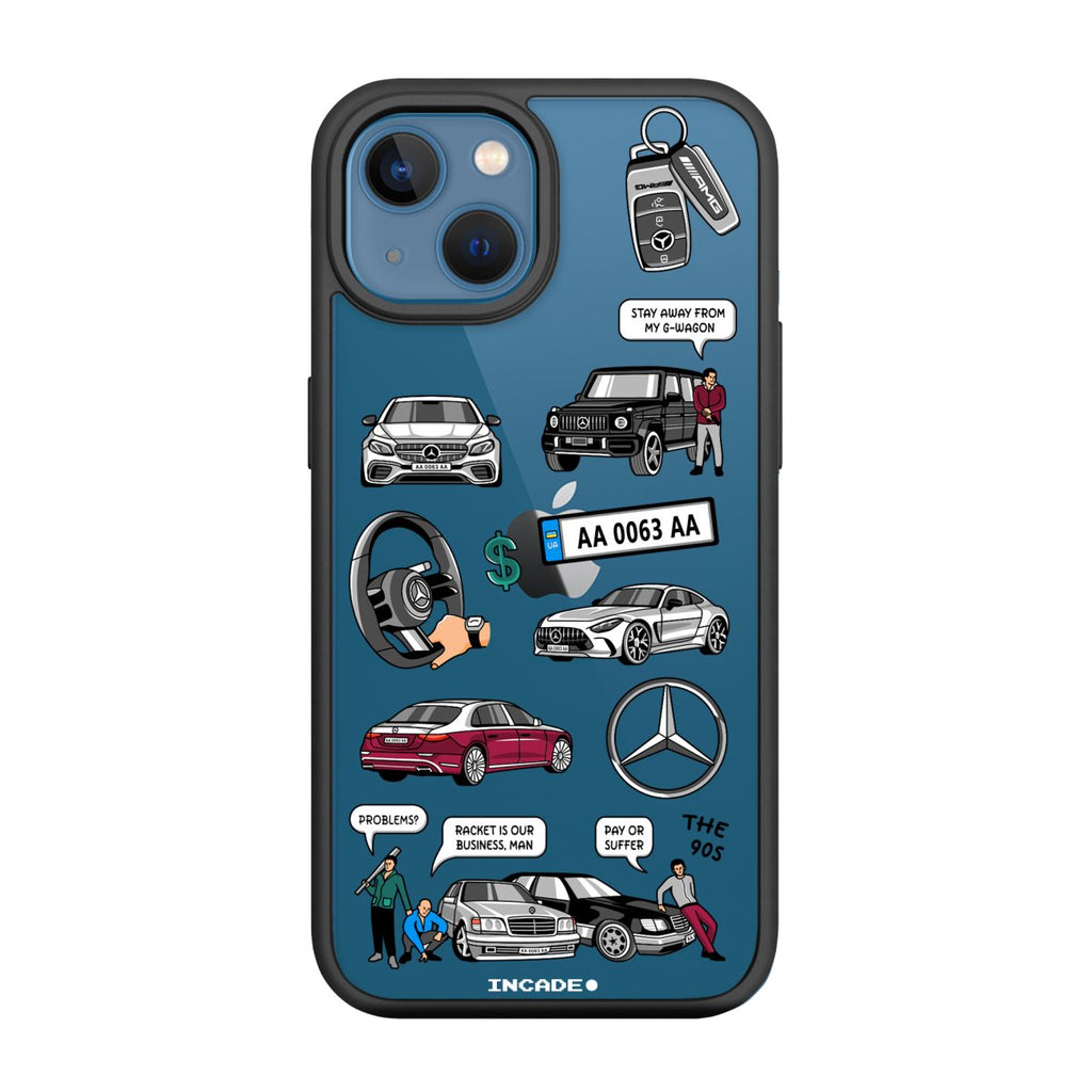 Чохол для iPhone 13 mini MERCEDES - INCADE