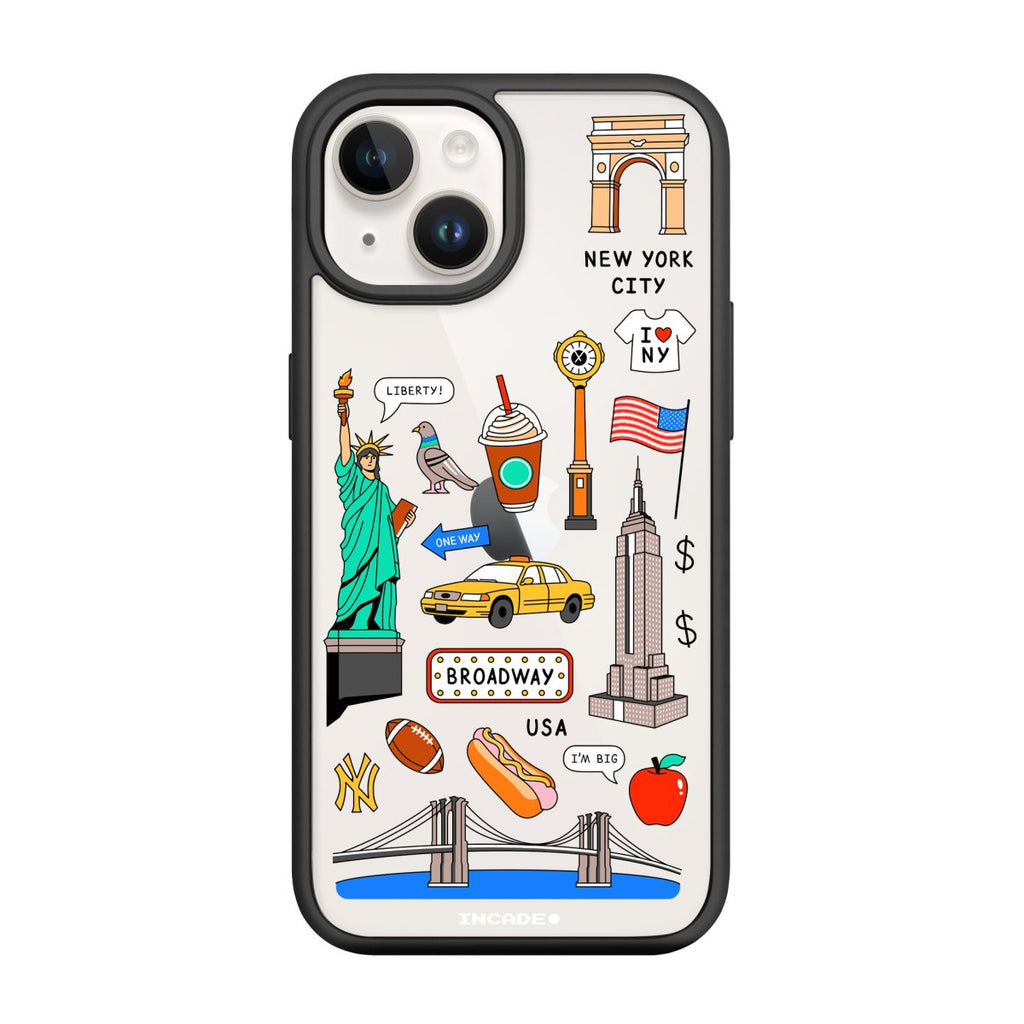 Чохол для iPhone 13 mini NEW YORK - INCADE