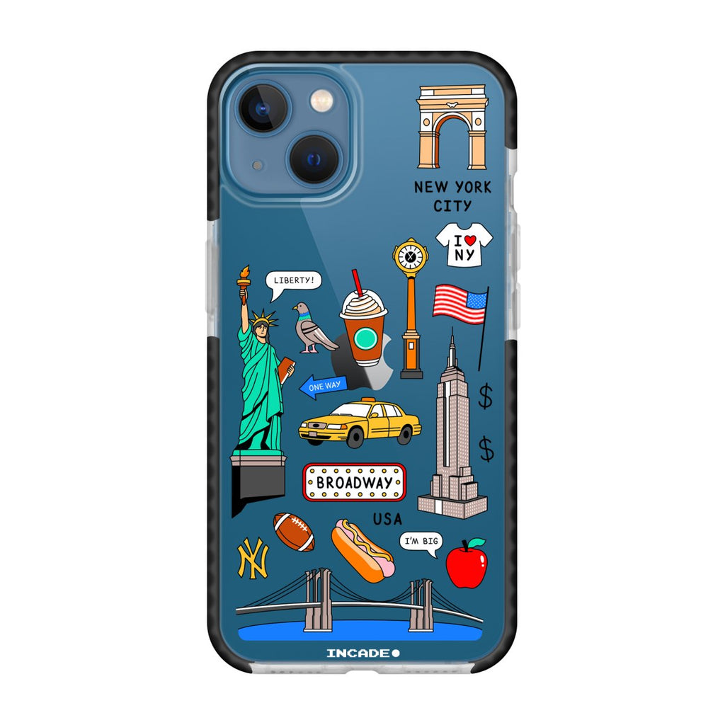 Чохол для iPhone 13 mini NEW YORK - INCADE