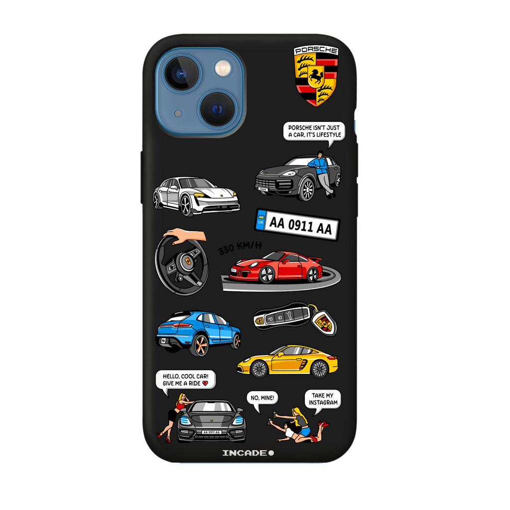 Чохол для iPhone 13 mini PORSCHE - INCADE