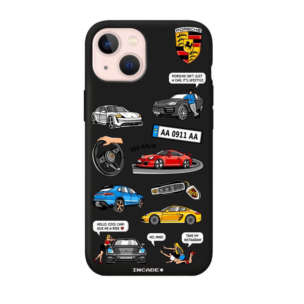 Чохол для iPhone 13 mini PORSCHE - INCADE