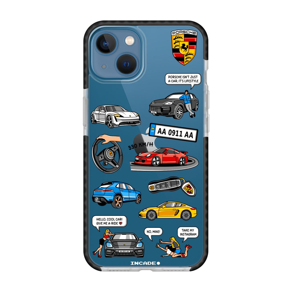 Чохол для iPhone 13 mini PORSCHE - INCADE