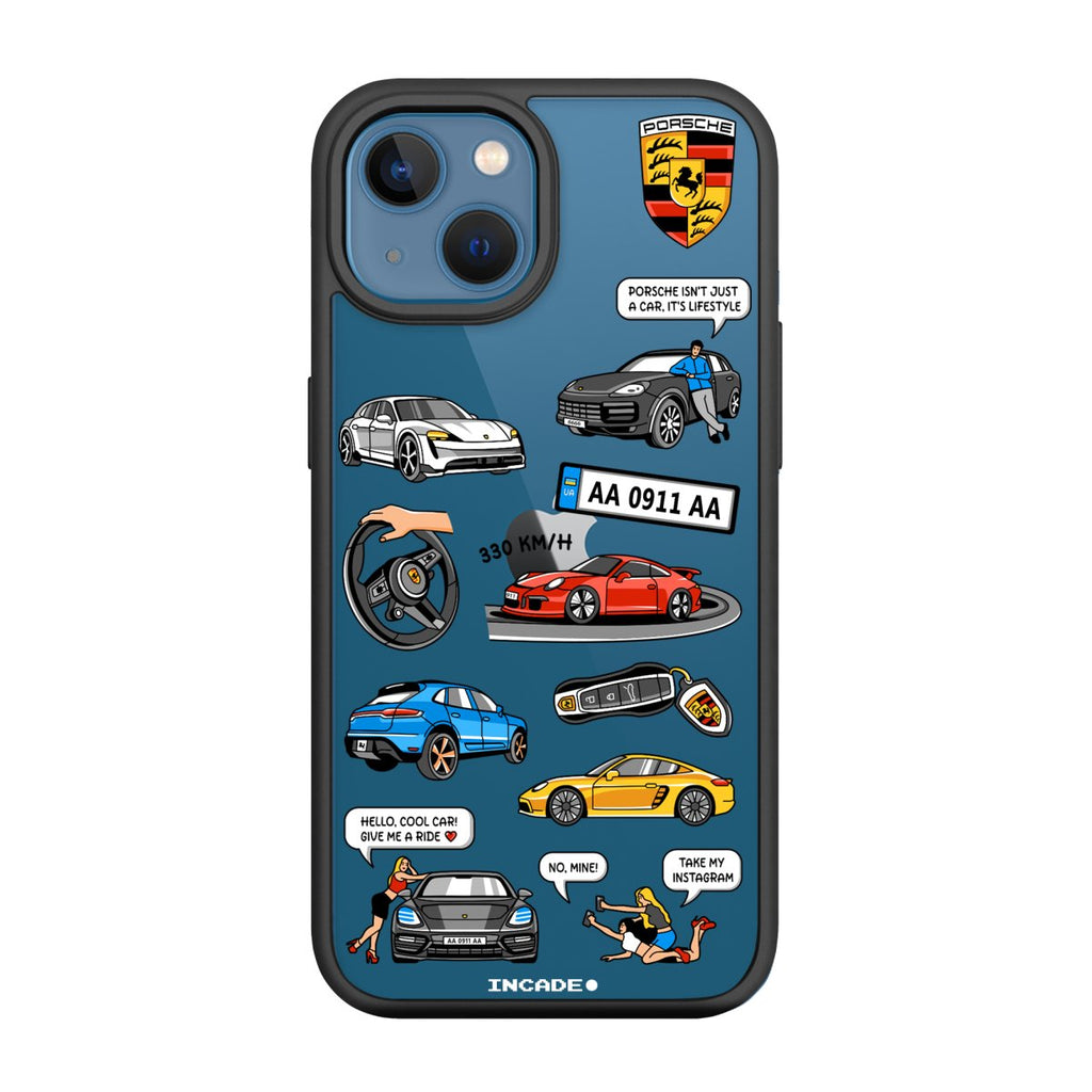 Чохол для iPhone 13 mini PORSCHE - INCADE