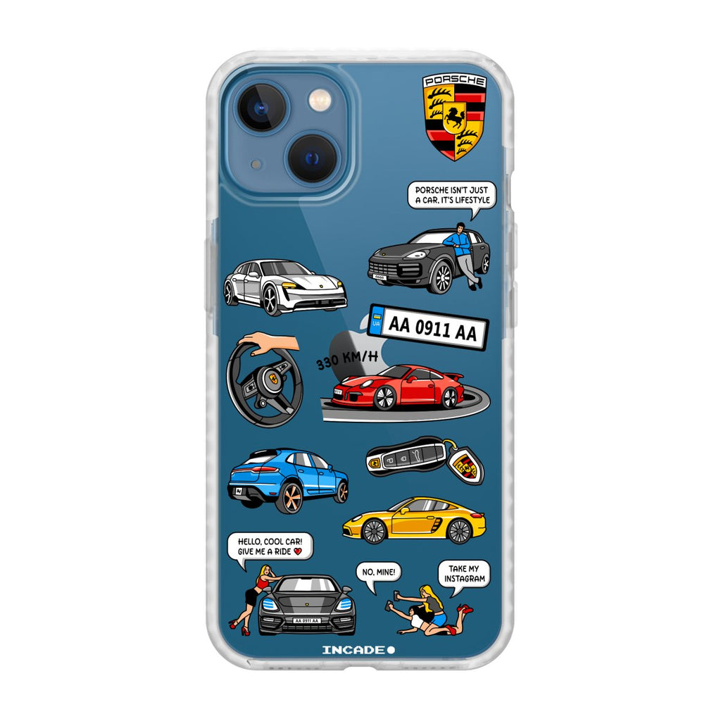 Чохол для iPhone 13 mini PORSCHE - INCADE