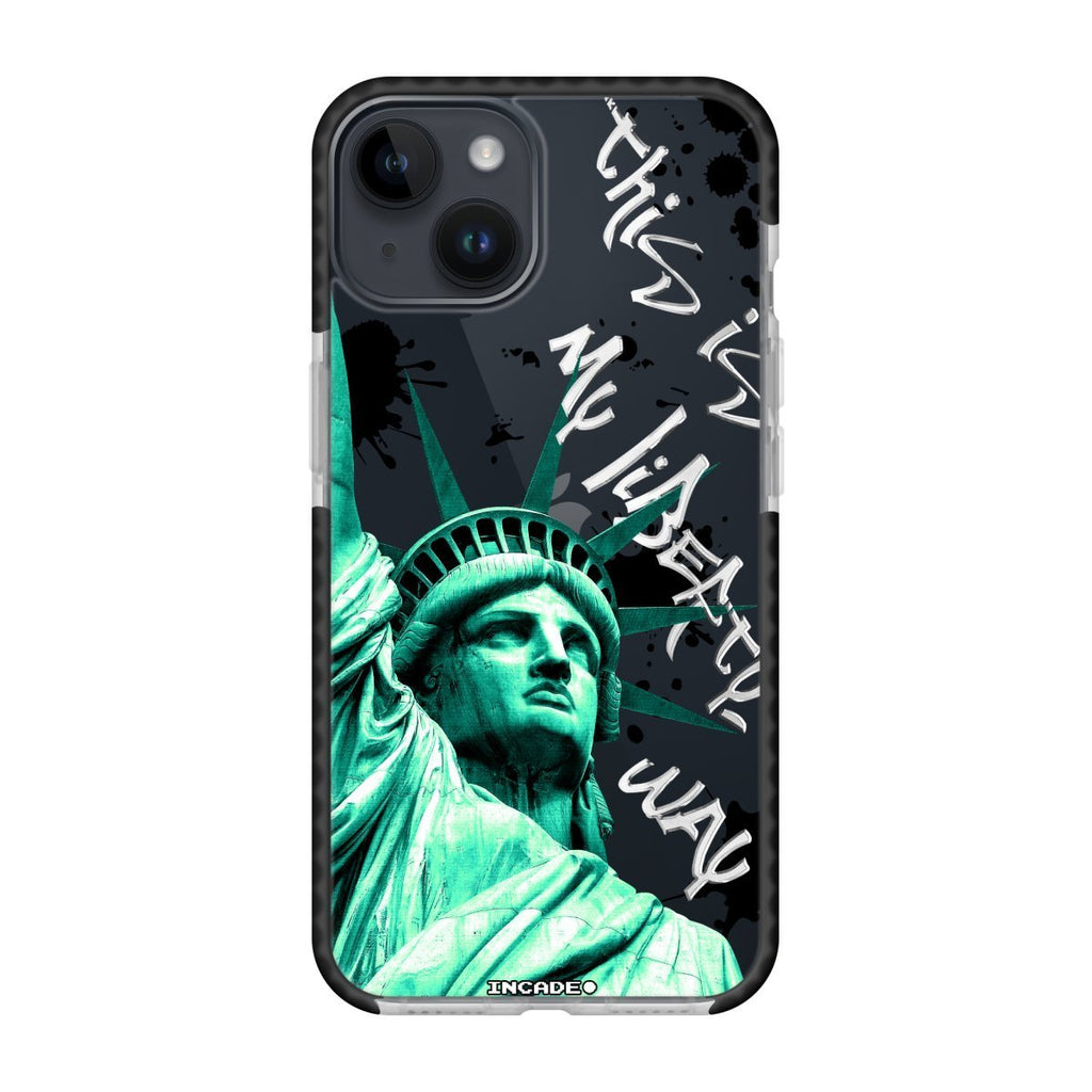 Чохол для iPhone 13 mini STATUE GREEN - INCADE