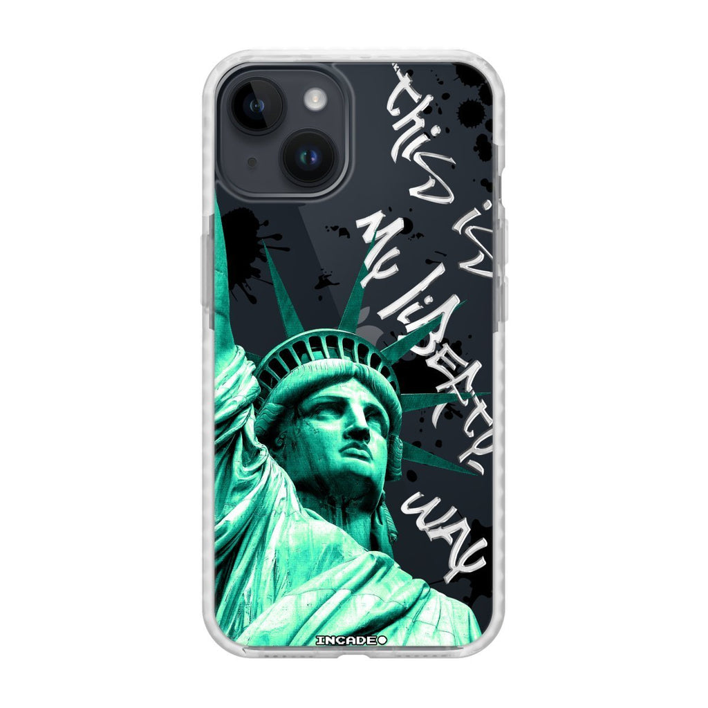 Чохол для iPhone 13 mini STATUE GREEN - INCADE