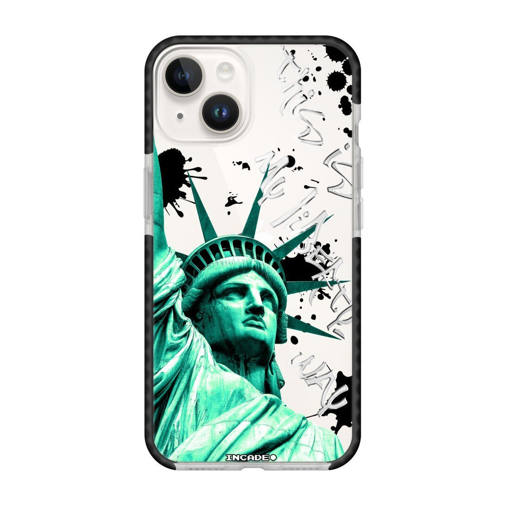 Чохол для iPhone 13 mini STATUE GREEN - INCADE