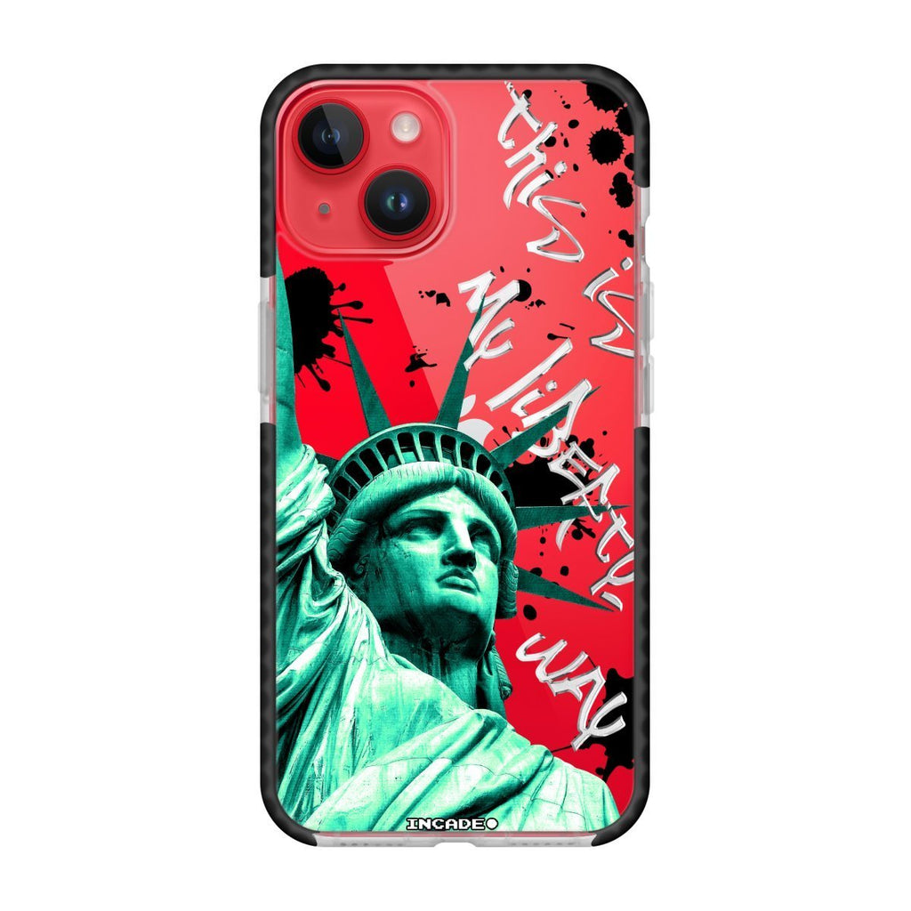 Чохол для iPhone 13 mini STATUE GREEN - INCADE