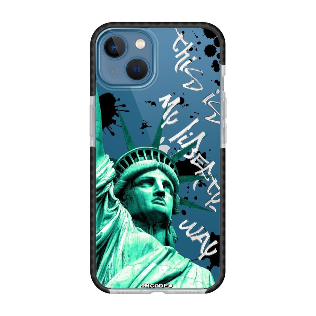Чохол для iPhone 13 mini STATUE GREEN - INCADE