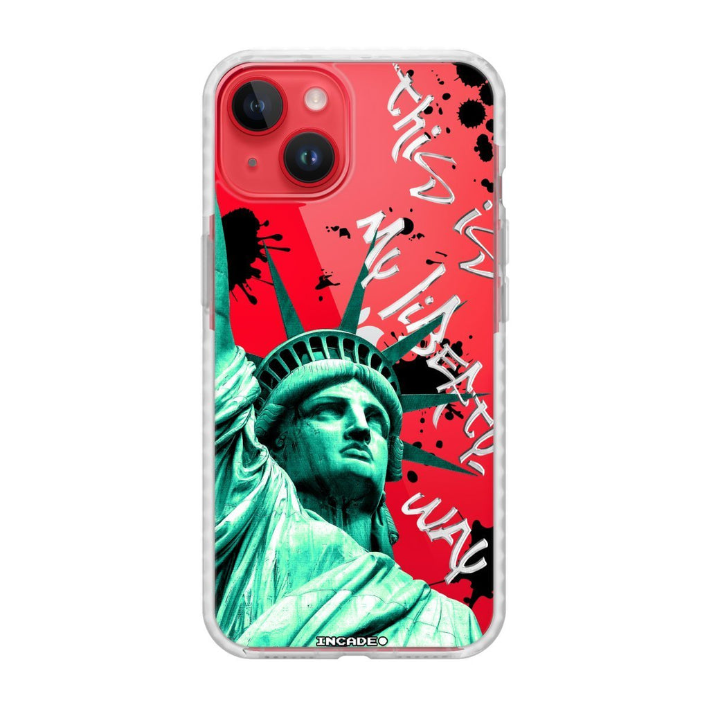 Чохол для iPhone 13 mini STATUE GREEN - INCADE