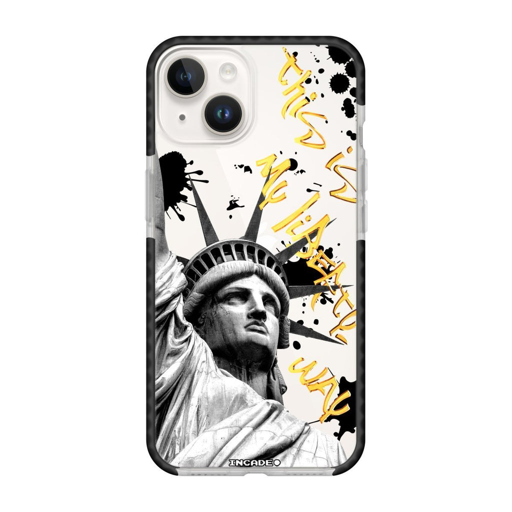 Чохол для iPhone 13 mini STATUE GREY - INCADE