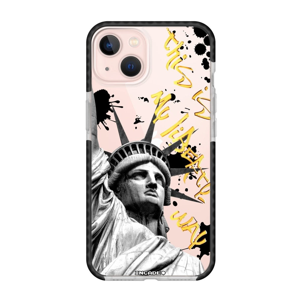 Чохол для iPhone 13 mini STATUE GREY - INCADE