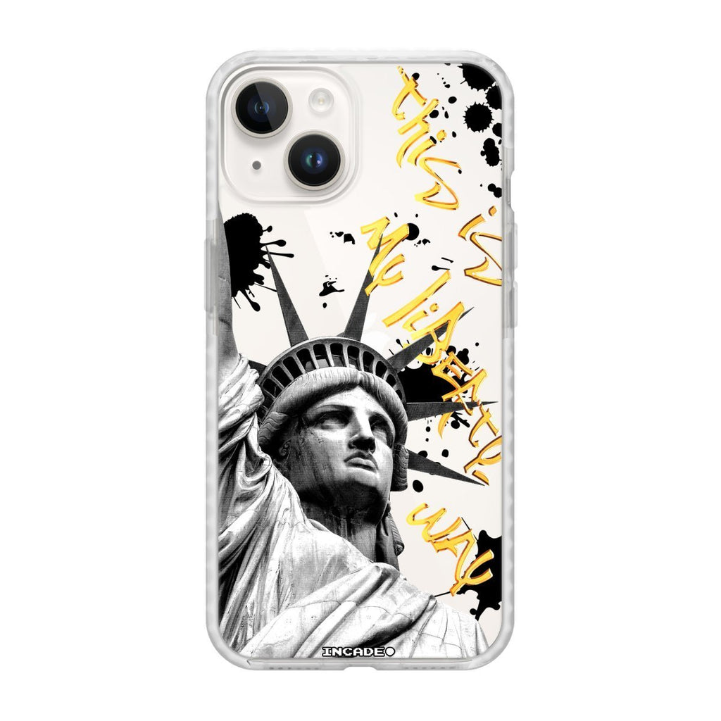 Чохол для iPhone 13 mini STATUE GREY - INCADE
