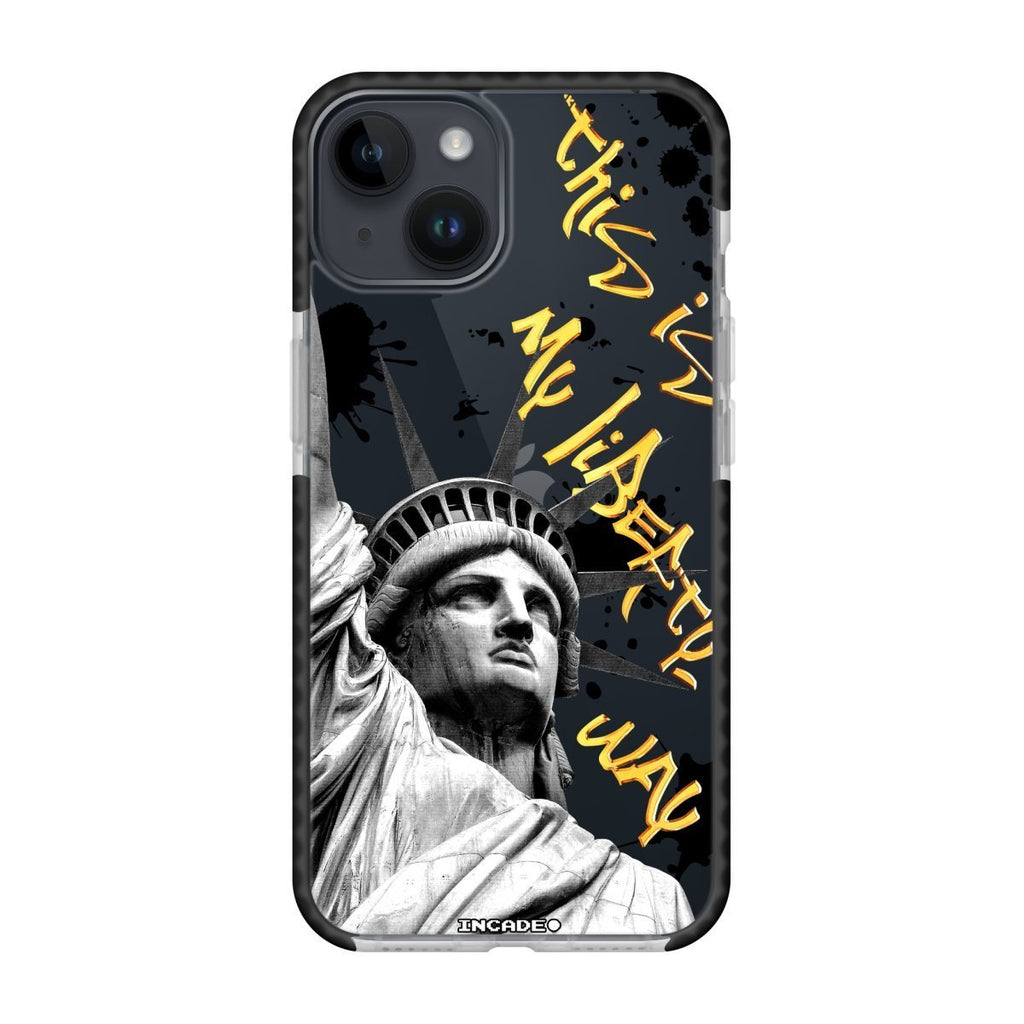 Чохол для iPhone 13 mini STATUE GREY - INCADE