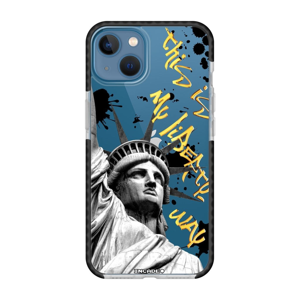 Чохол для iPhone 13 mini STATUE GREY - INCADE