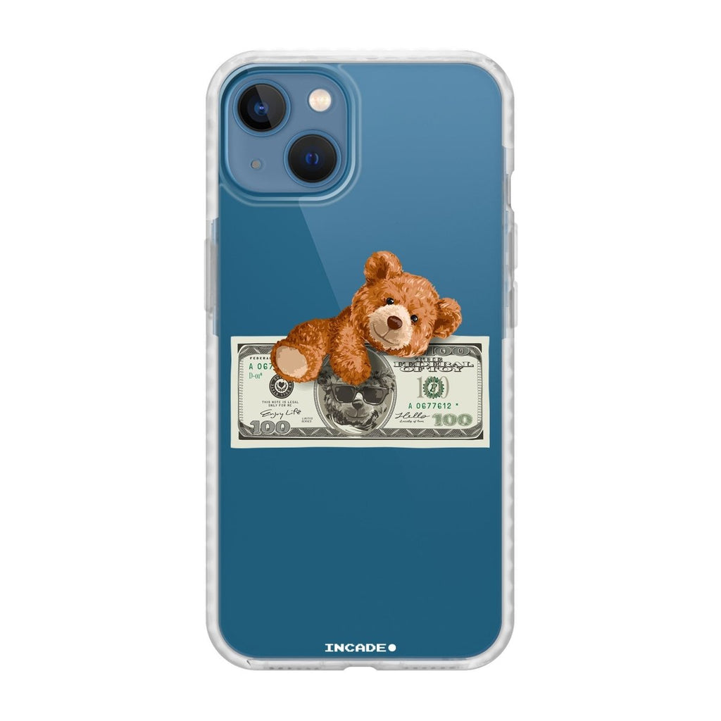 Чохол для iPhone 13 mini teddy dollar - INCADE