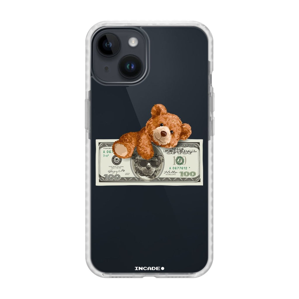 Чохол для iPhone 13 mini teddy dollar - INCADE