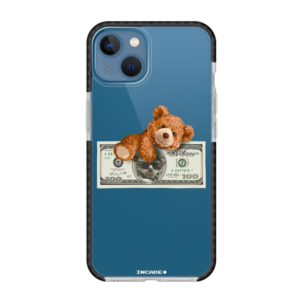 Чохол для iPhone 13 mini teddy dollar - INCADE