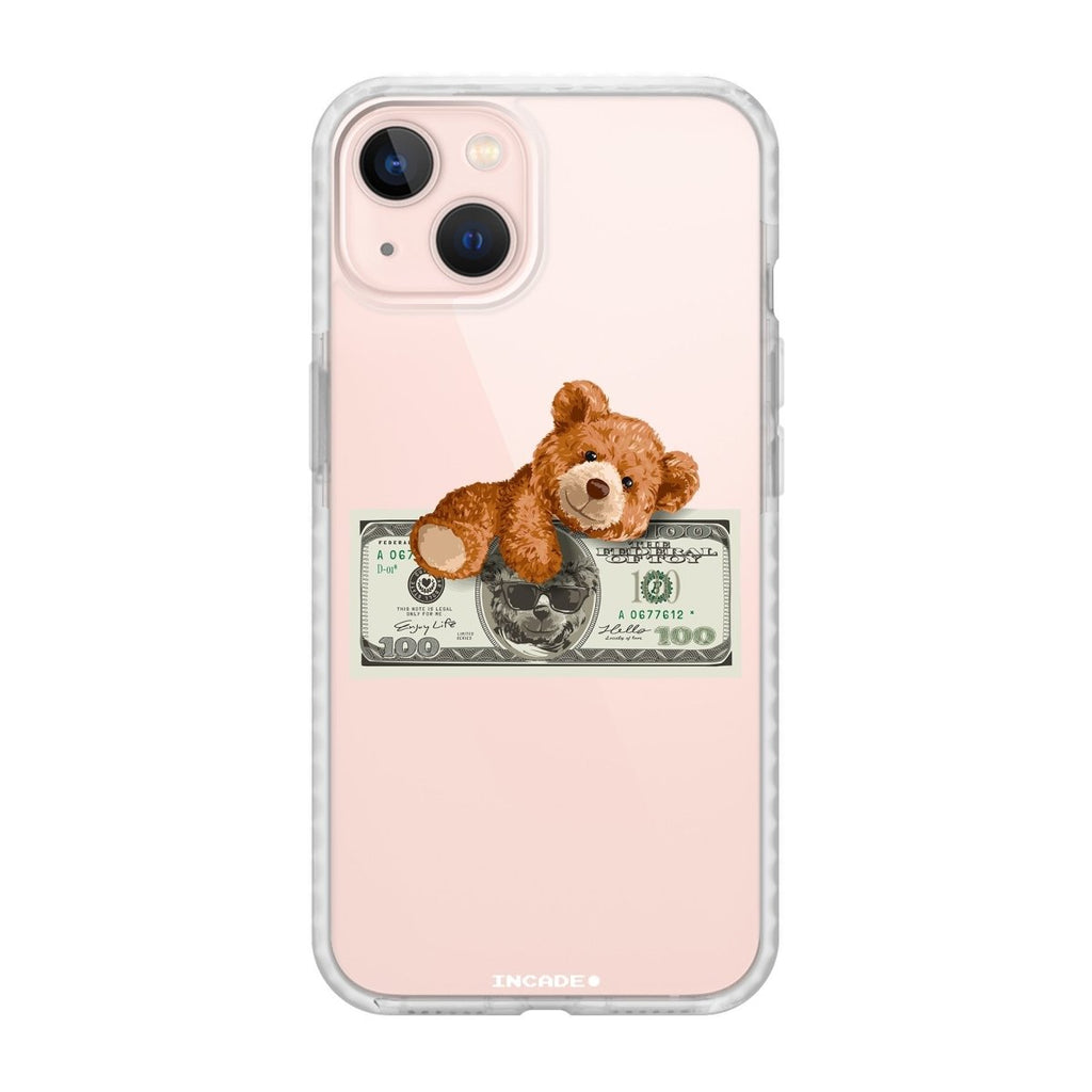 Чохол для iPhone 13 mini teddy dollar - INCADE
