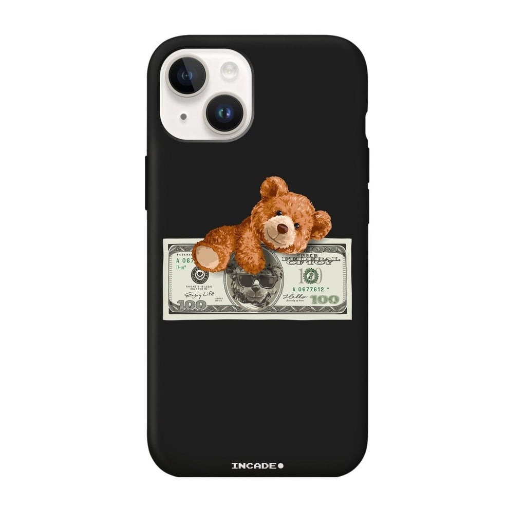 Чохол для iPhone 13 mini teddy dollar - INCADE