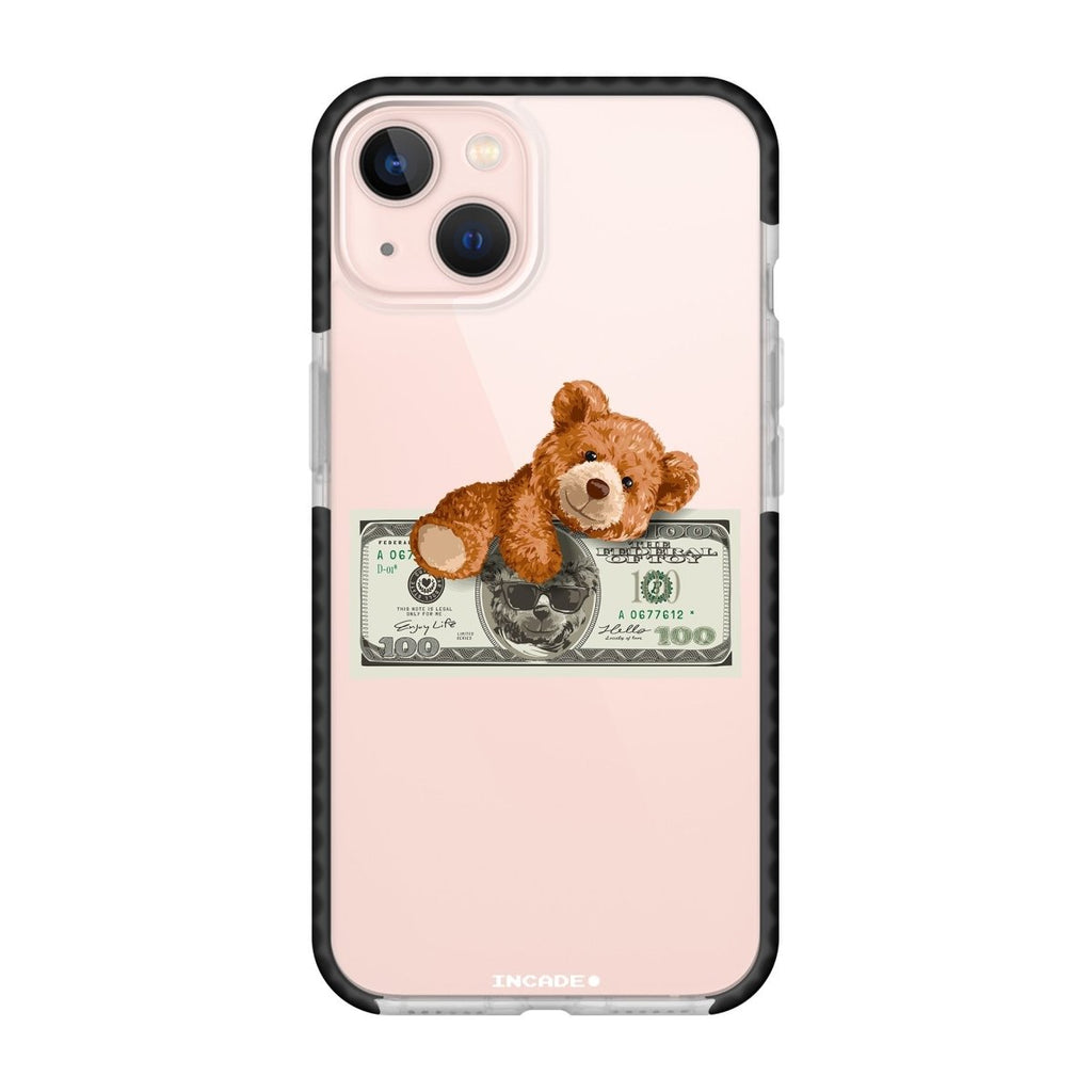 Чохол для iPhone 13 mini teddy dollar - INCADE
