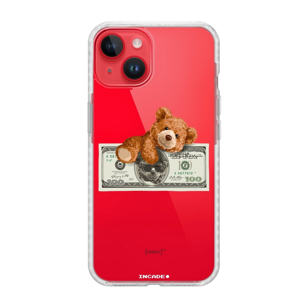 Чохол для iPhone 13 mini teddy dollar - INCADE