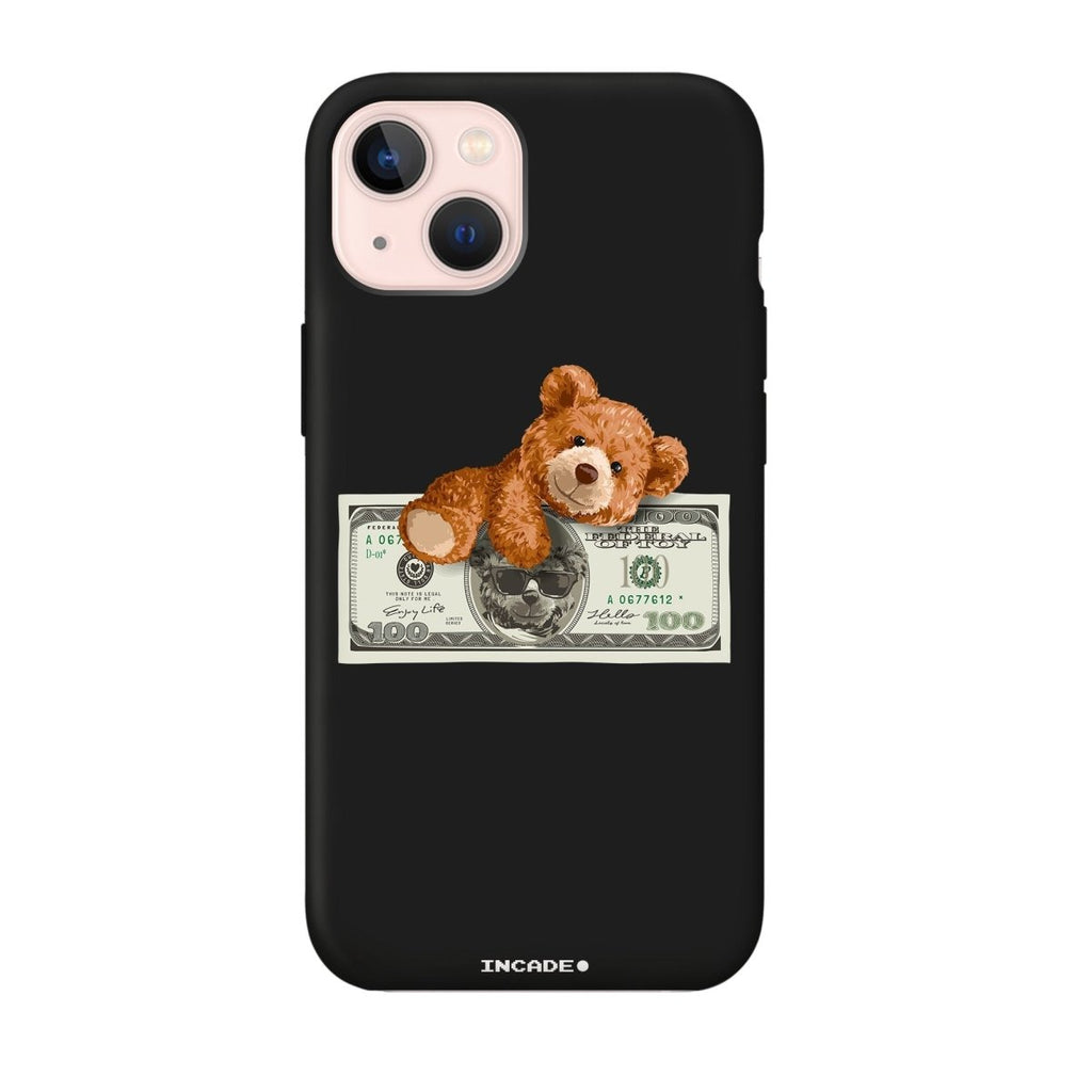 Чохол для iPhone 13 mini teddy dollar - INCADE