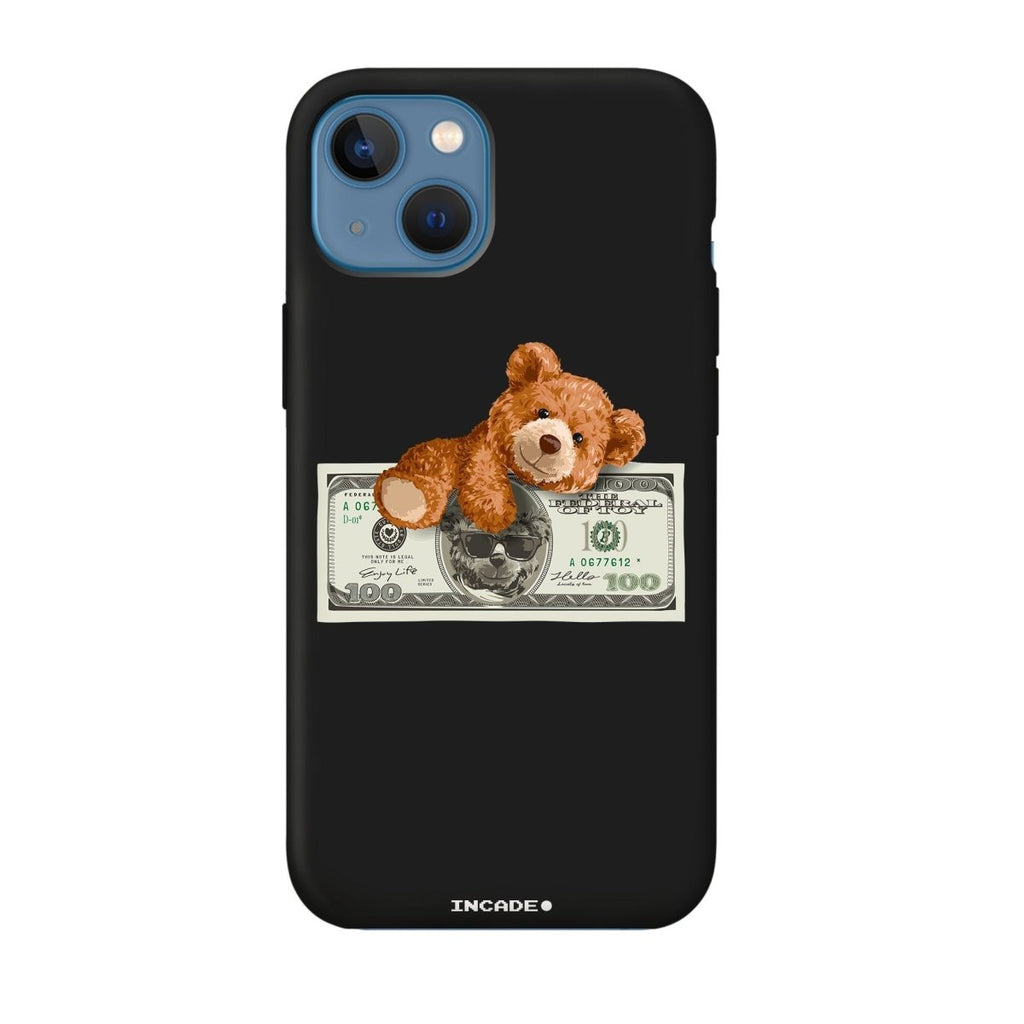 Чохол для iPhone 13 mini teddy dollar - INCADE