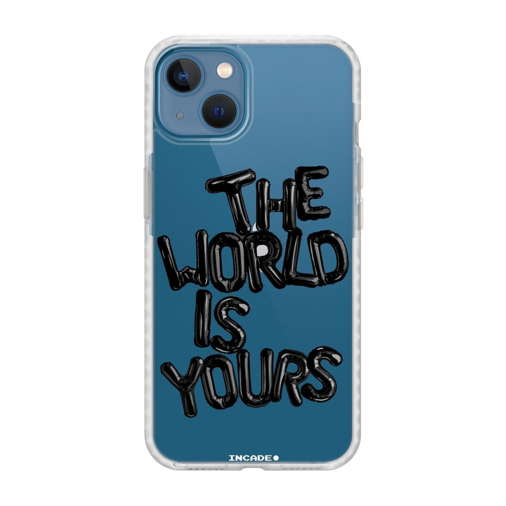 Чохол для iPhone 13 mini world black - INCADE