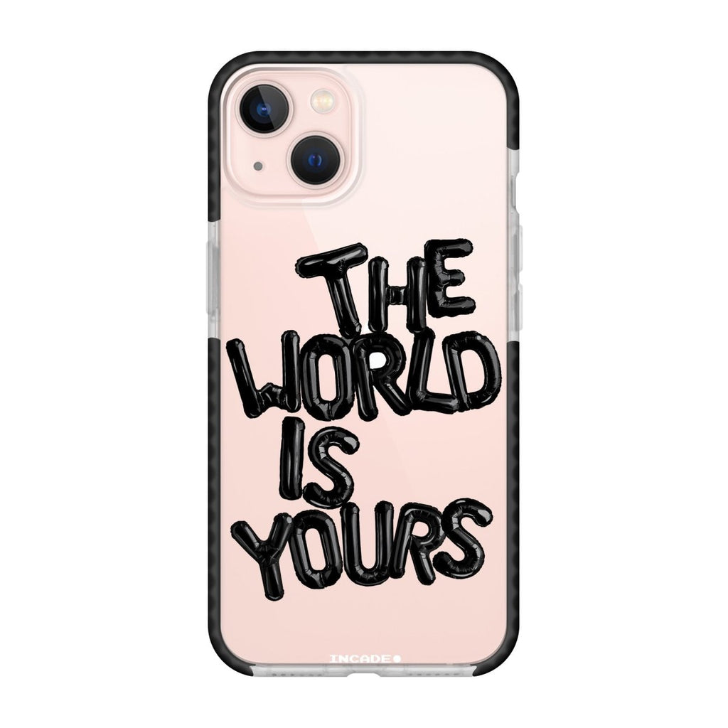 Чохол для iPhone 13 mini world black - INCADE