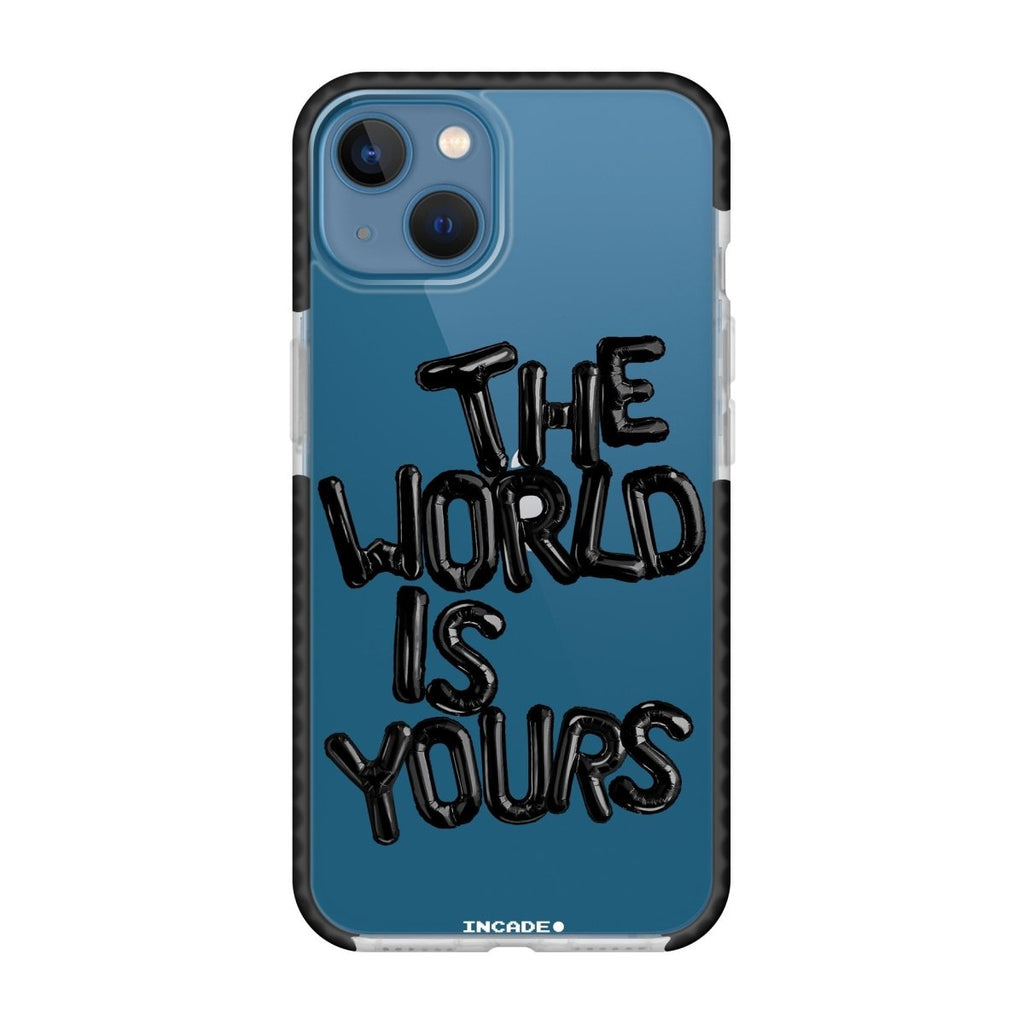 Чохол для iPhone 13 mini world black - INCADE