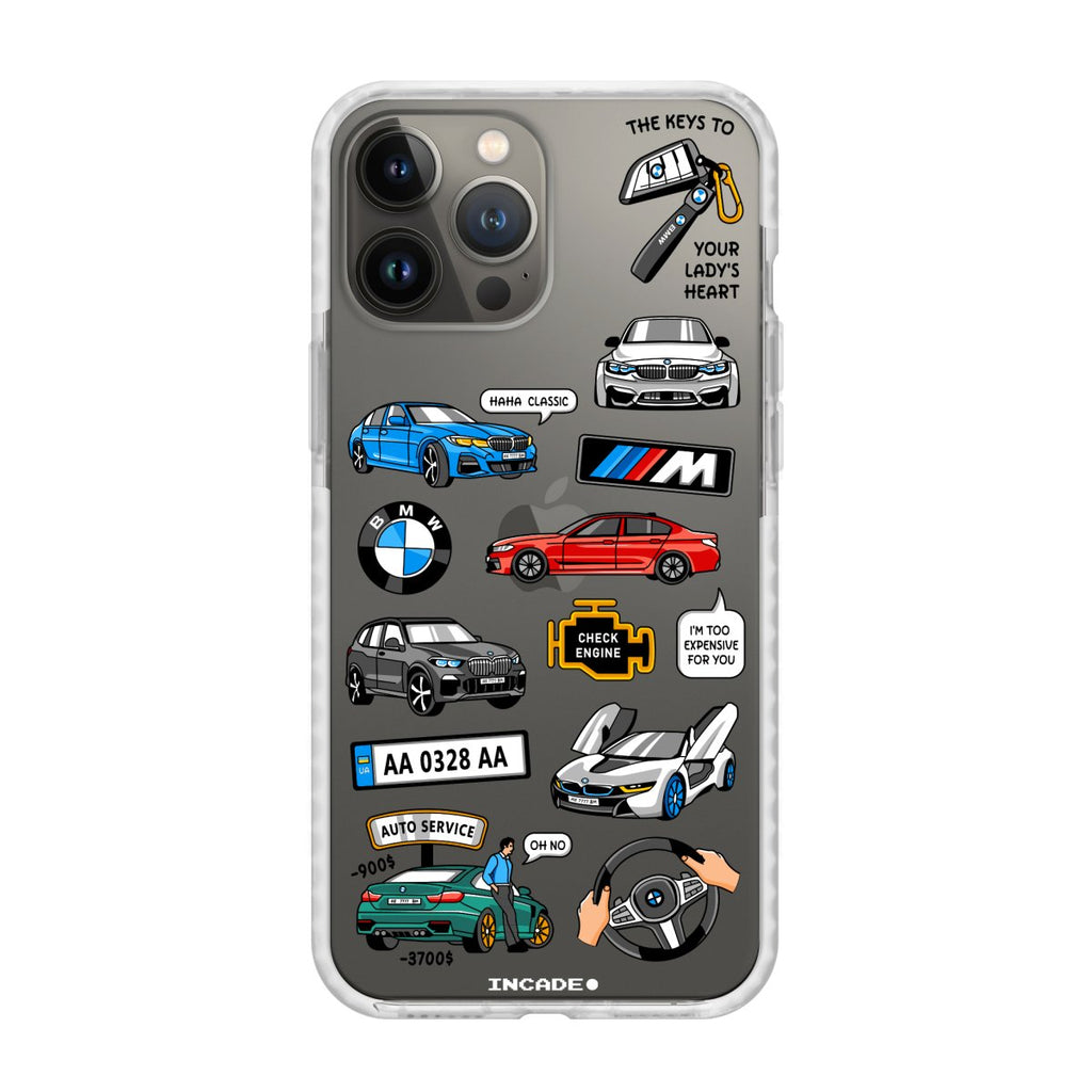 Чохол для iPhone 13 Pro BMW - INCADE